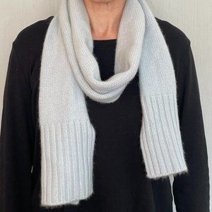 Banana Republic Light Blue 100% Cashmere Scarf